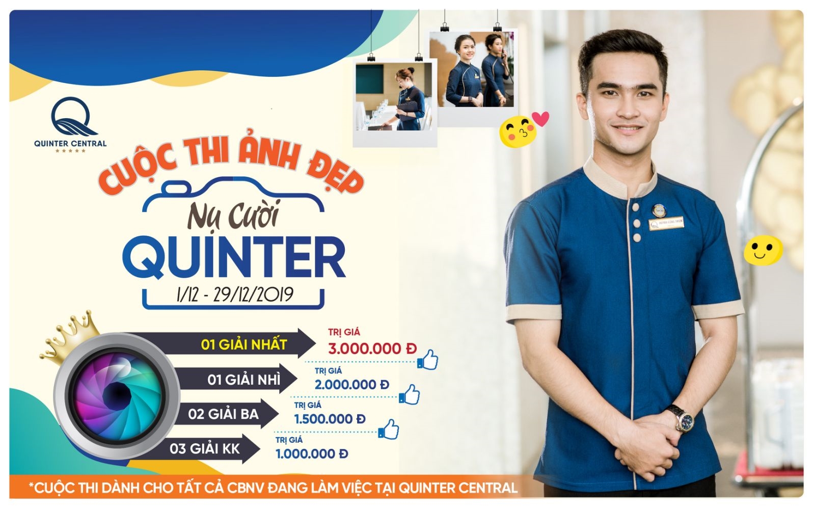 Cuộc thi ảnh đẹp Nụ cười Quinter 2019